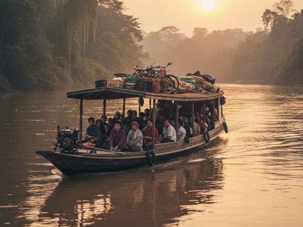 Boat Chiang Rai to Luang Prabang: 3 Days