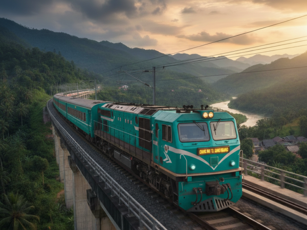 Vang Vieng to Nateuy: Train Trip