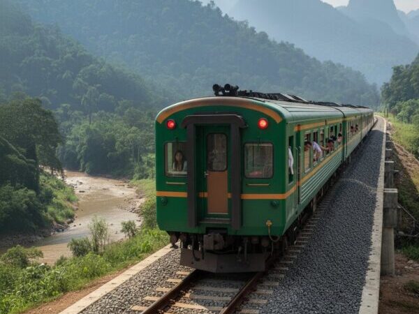 The Beauty of Train Travel from Vang Vieng to Chiang Rai