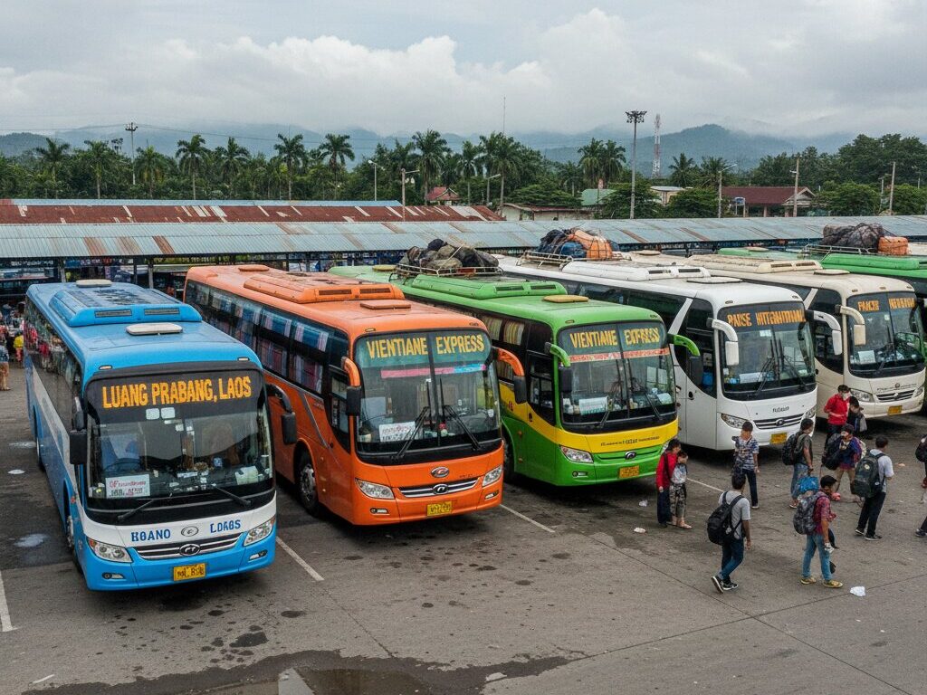Types of Buses - Laos Visa and Travel Tours