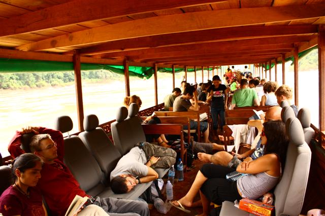 Slow boat Chiang Rai to Luangprabang