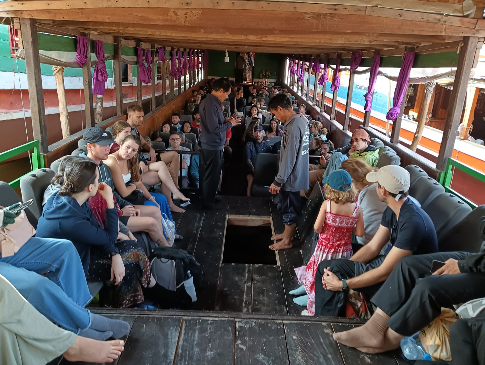Slow boat Chiang Rai to Pak Beng