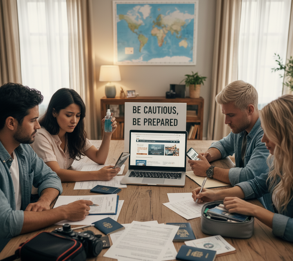 eVisa preparing before the trip