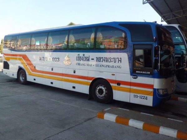 Bus from Chiang Mai to Luangprabang