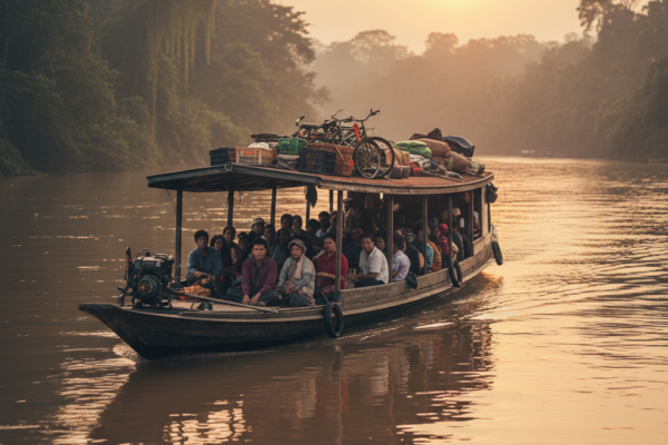 Boat Chiang Rai to Luang Prabang: 3 Days