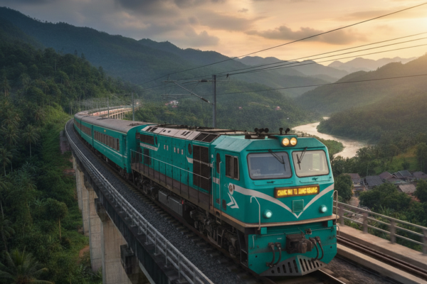 Vang Vieng to Nateuy: Train Trip