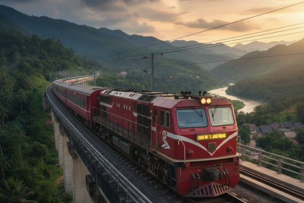 Luang Prabang to Nateuy: Train Trip