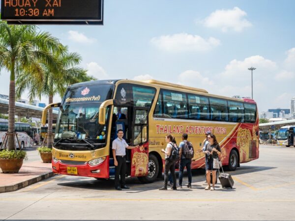 Traveling Tour: A Bus from Houay Xai to Chiang Rai