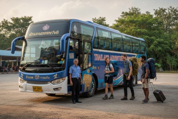 A Bus Travel: Houay Xai to Chiang Khong
